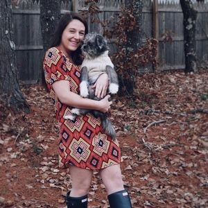 Francesca’s Tiled Dress